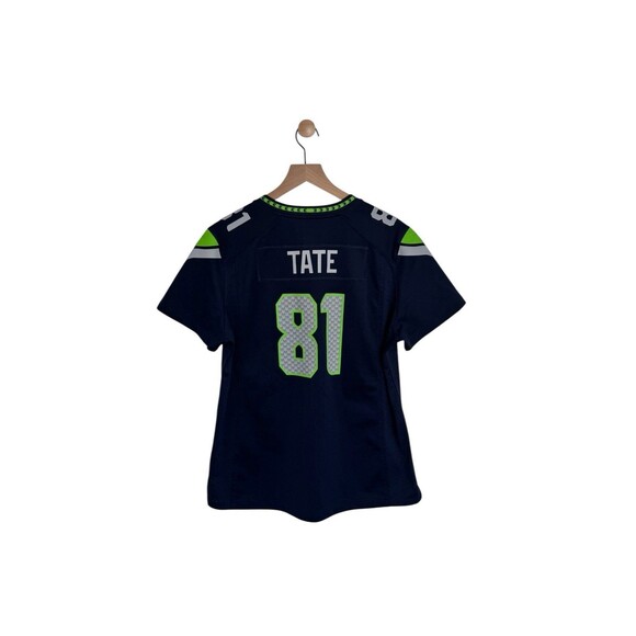 Golden Tate #81 Seahawks Nike Stitched Women’s Jersey Navy Size XL - Picture 3 of 9